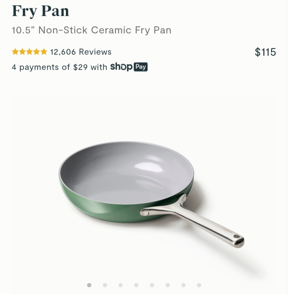 Caraway 10.5” Non-Stick Ceramic Fry Pan
